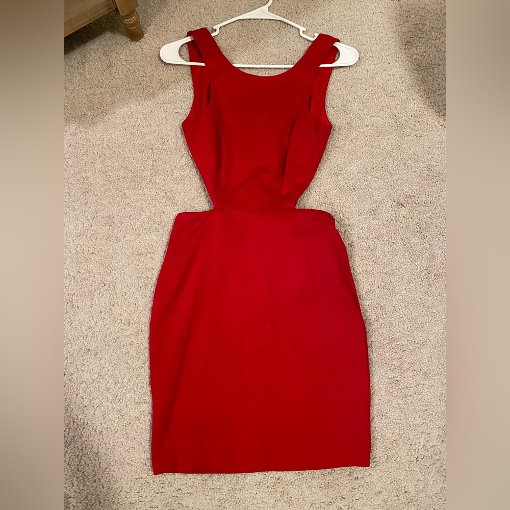 Lulu’s Red Cocktail Dress